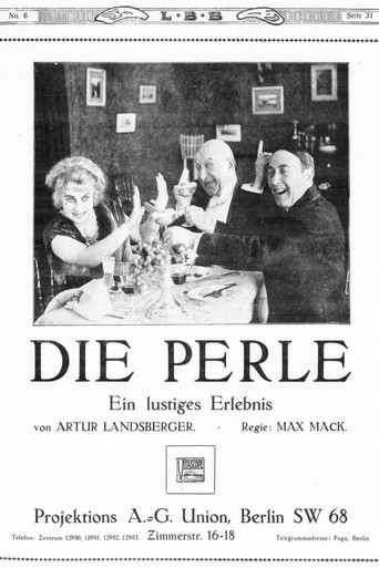 Movie poster for Die Perle (1914)