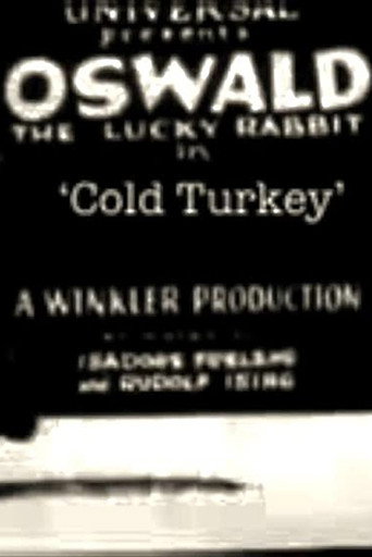 Movie poster for Cold Turkey (1929)
