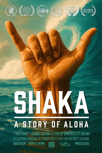 Movie poster for Shaka: A Story of Aloha (2024)