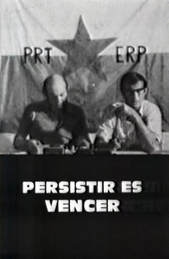 Movie poster for To Persist Is To Win (1978)