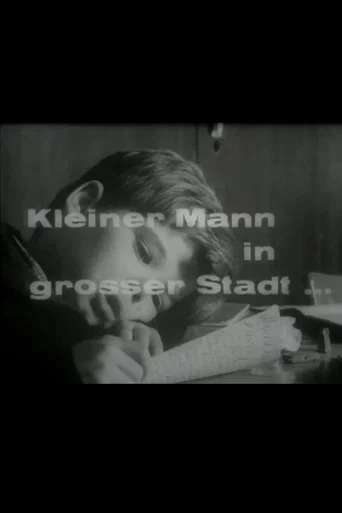 Movie poster for Kleiner Mann in grosser Stadt... (1966)