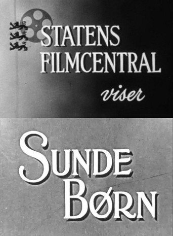 Movie poster for Sunde børn (1943)