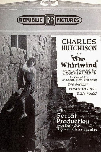 Movie poster for The Whirlwind (1920)