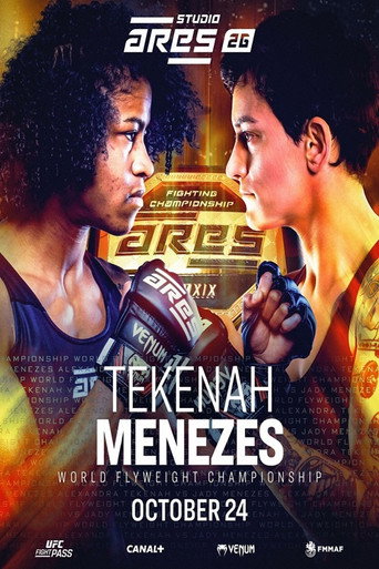 Movie poster for ARES 26 Studio: Tekenah vs. Menezes (2024)