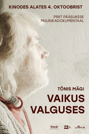 Movie poster for Tõnis Mägi: Silence in the Light (2019)