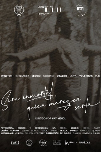 Movie poster for Whoever Deserves It, Will Be Immortal (2024)