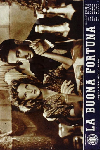 Movie poster for La buona fortuna (1945)