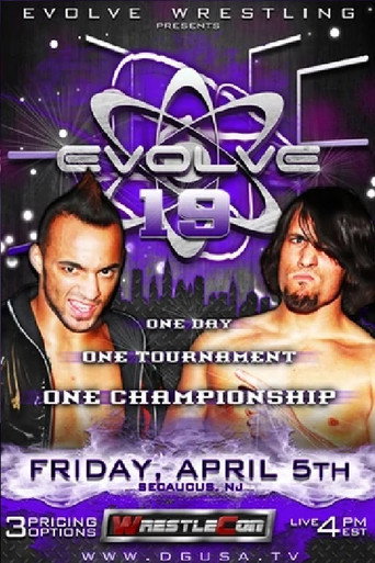 Movie poster for EVOLVE 19 (2013)