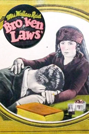 Movie poster for Broken Laws (1924)