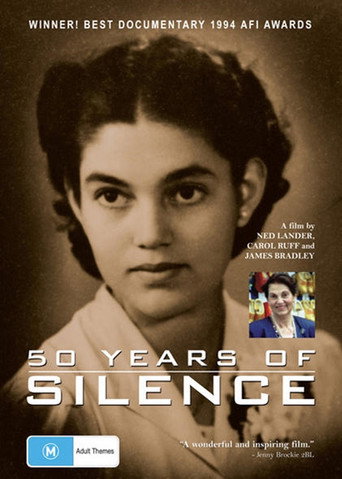 Movie poster for 50 Years Of Silence (1994)