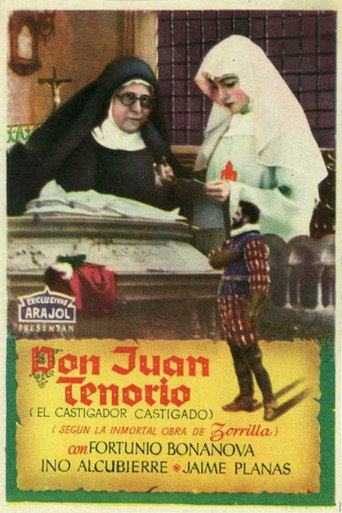 Movie poster for Don Juan Tenorio (1922)