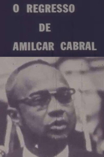 Movie poster for The Return of Amílcar Cabral (1976)