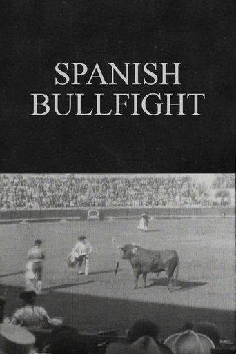 Movie poster for Spanish Bullfight (1900)