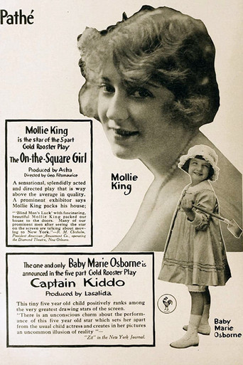 Movie poster for Captain Kiddo (1917)