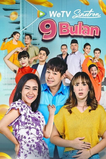 Series poster for 9 Bulan (2021)