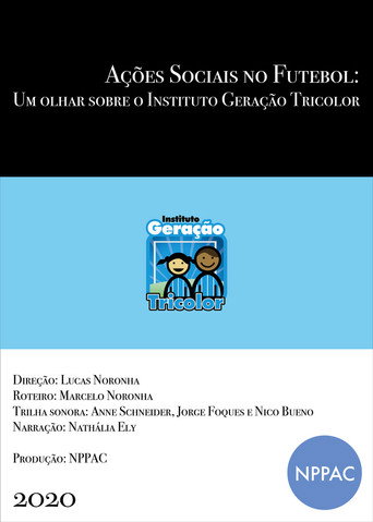 Movie poster for Ações Sociais no Futebol: Um olhar sobre o Instituto Geração Tricolor (2020)