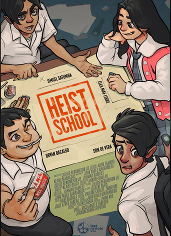 Movie poster for Heist School (2024)