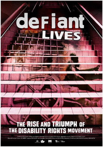 Movie poster for Defiant Lives (2017)