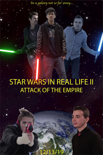 Movie poster for Star Wars in Real Life II: Attack of the Empire (2019)
