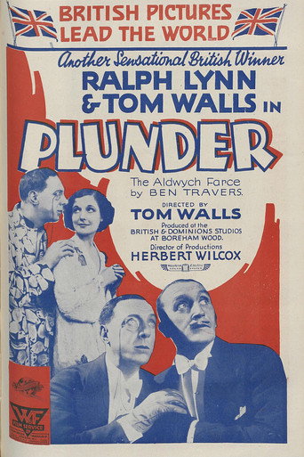 Movie poster for Plunder (1930)