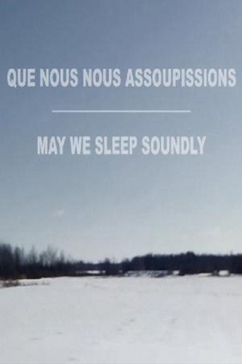 Movie poster for May We Sleep Soundly (2015)