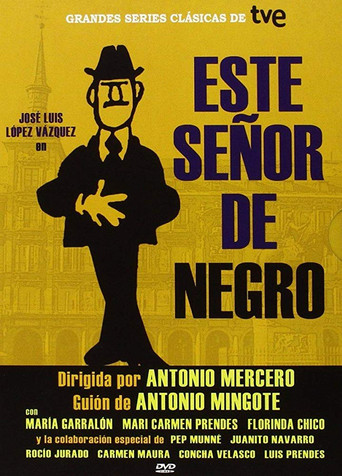 Este Señor de Negro poster