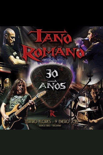 Movie poster for Tano Romano: 30 años (2015)