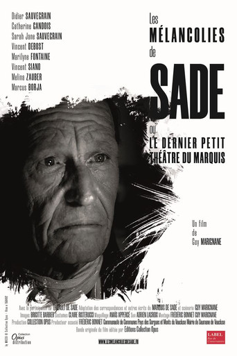 Les mélancolies de Sade poster