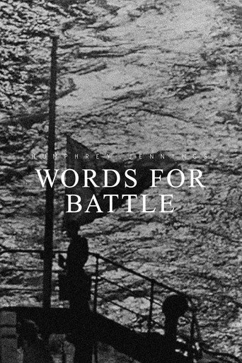 Movie poster for Words for Battle (1941)