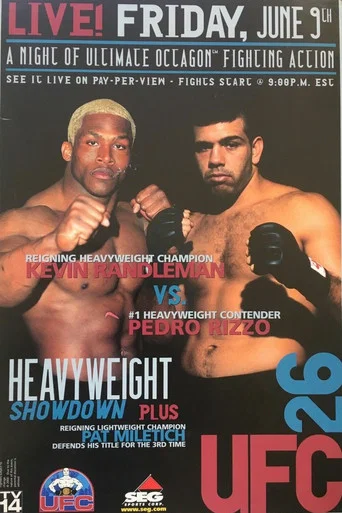 Movie poster for UFC 26: Ultimate Field Of Dreams (2000)