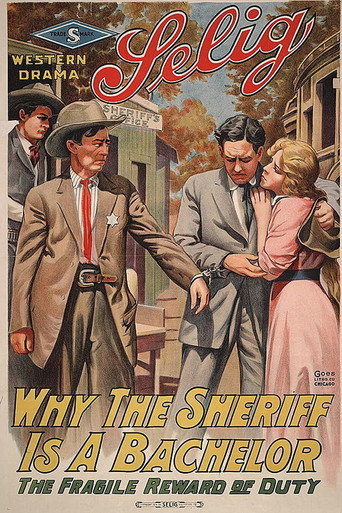 Movie poster for Why the Sheriff Is a Bachelor (1914)