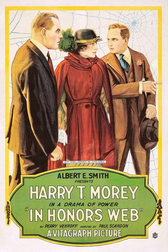 Movie poster for In Honor's Web (1919)