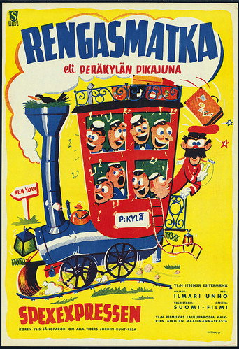 Movie poster for Rengasmatka (1952)