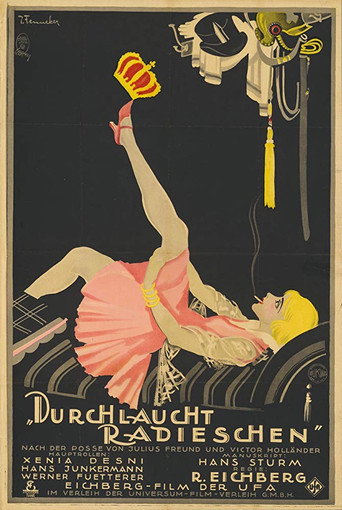 Movie poster for Durchlaucht Radieschen (1927)