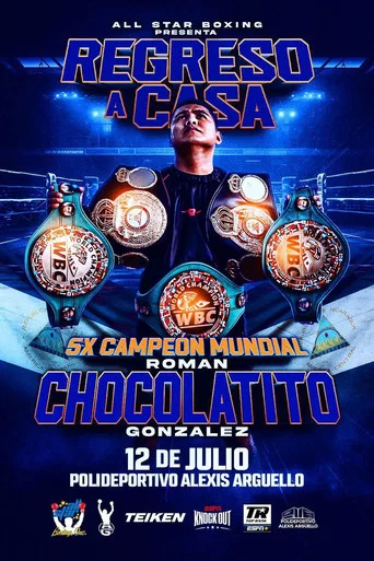 Movie poster for Roman 'Chocolatito' Gonzalez vs. Rober Barrera (2024)