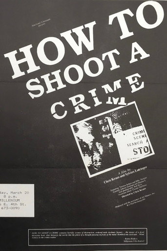 Movie poster for How to Shoot a Crime (1987)