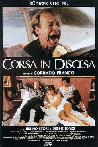 Corsa in discesa poster