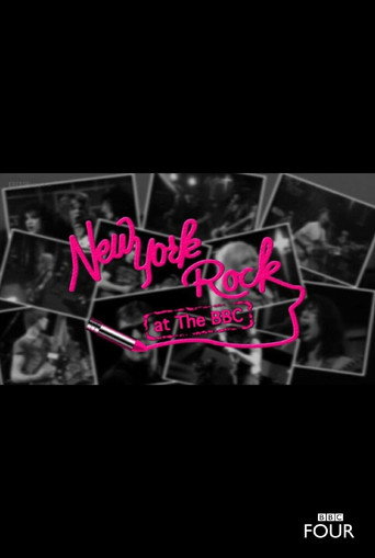 New York Rock at the BBC poster