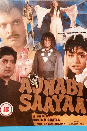 Movie poster for Ajnabi Saaya (1989)