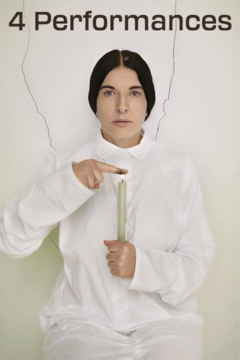 Movie poster for 4 Performances by Marina Abramovic 1975-1976 (1996)