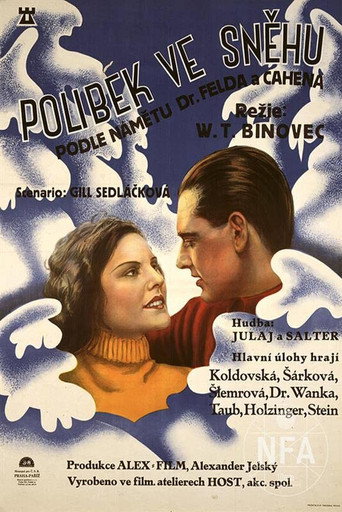 Movie poster for Polibek ve sněhu (1935)