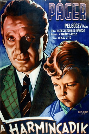 Movie poster for A harmincadik (1941)