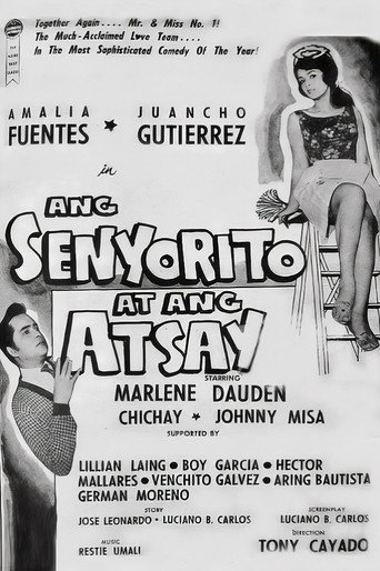 Movie poster for Ang Senyorito At Ang Atsay (1963)