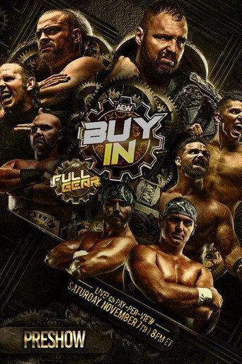 Movie poster for AEW Full Gear 2020: The Buy-In (2020)
