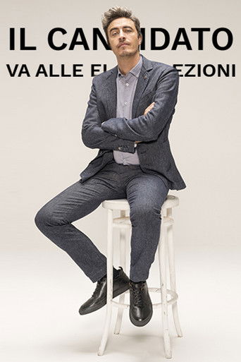 Il candidato va alle elezioni poster