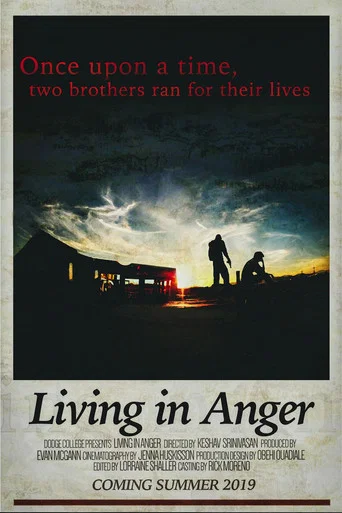 Movie poster for Living in Anger (2019)
