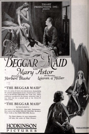 Movie poster for The Beggar Maid (1921)
