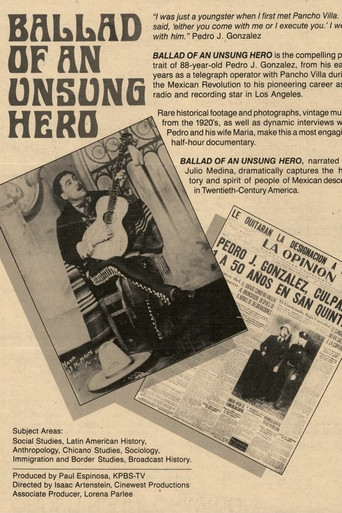 Movie poster for Ballad of an Unsung Hero (1983)
