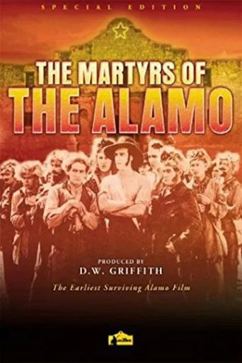 Movie poster for Martyrs of the Alamo (1915)