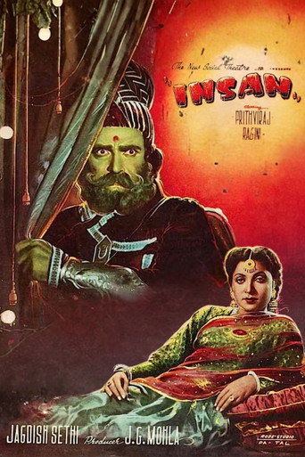 Movie poster for Insaan (1952)
